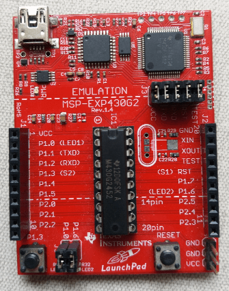 Using The MSP430 LaunchPad In An Easy Way - Electrical E-Library.com