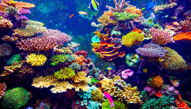 How coral reefs are made?