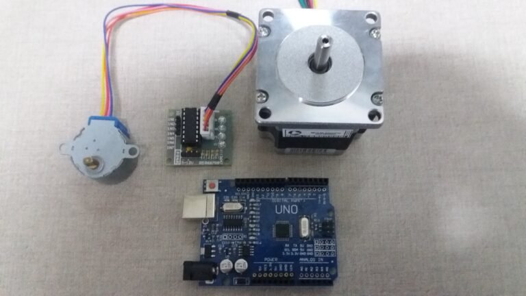 Arduino tutorial (Part 11, stepper motors)