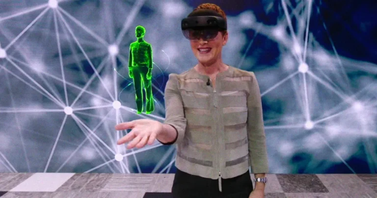 Holograma que fala em outros idiomas