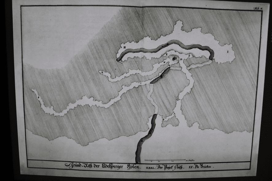 Old cave map