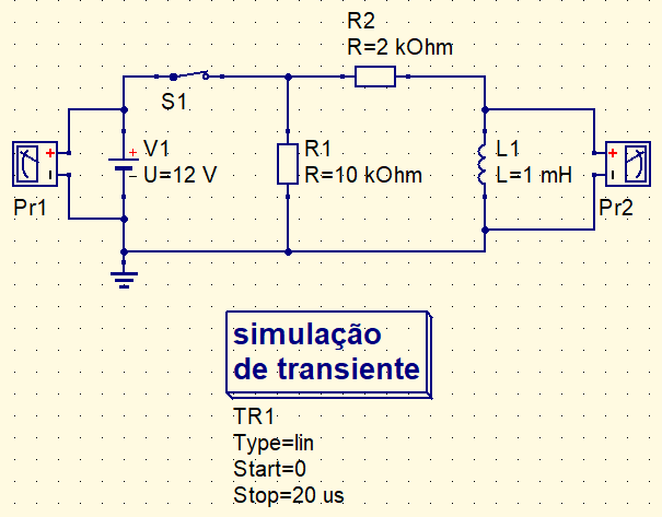 Coil discharge circuit