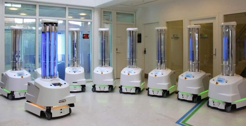 UV Robots against coronavirus