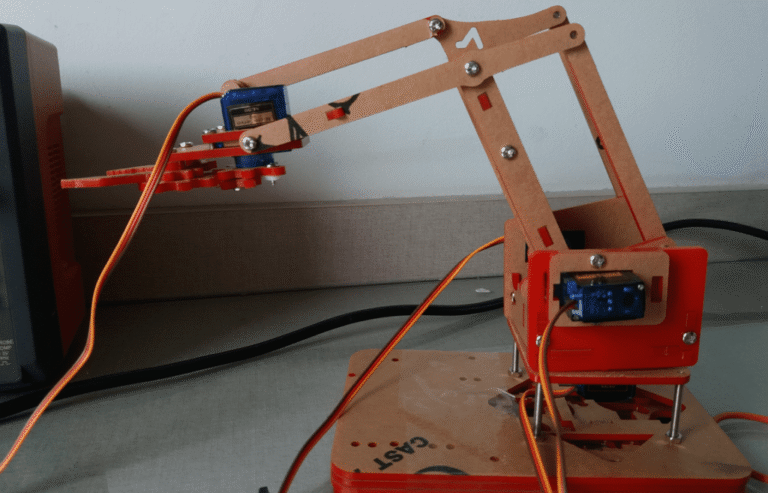 How to control a robotic arm without a microcontroller?