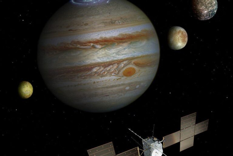 The beginning of JUICE mission