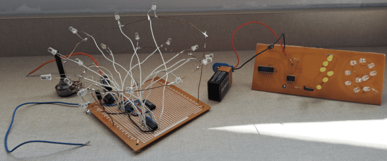 2 projects with LED effect