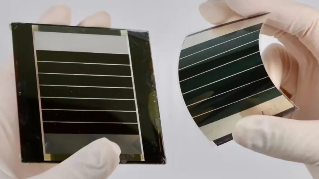 Example of perovskite solar cell.