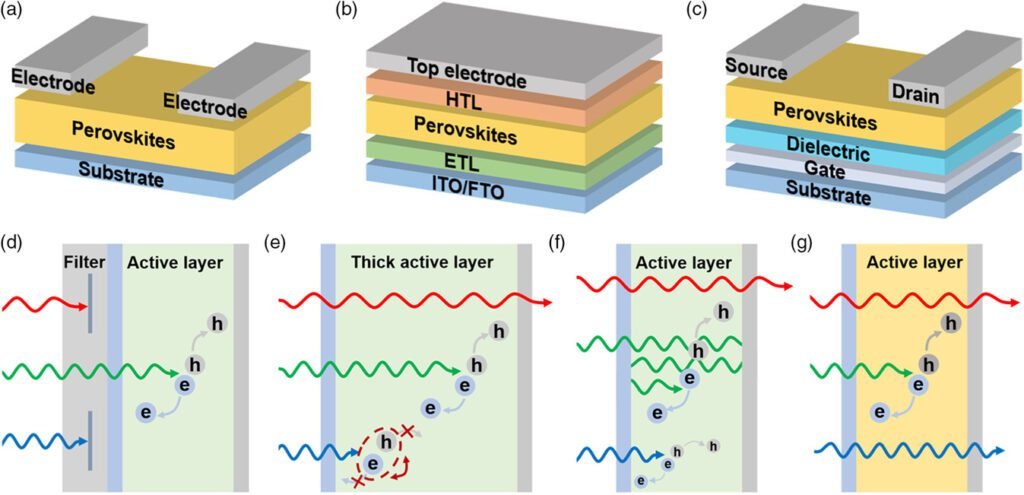 perovskite in photodetectors