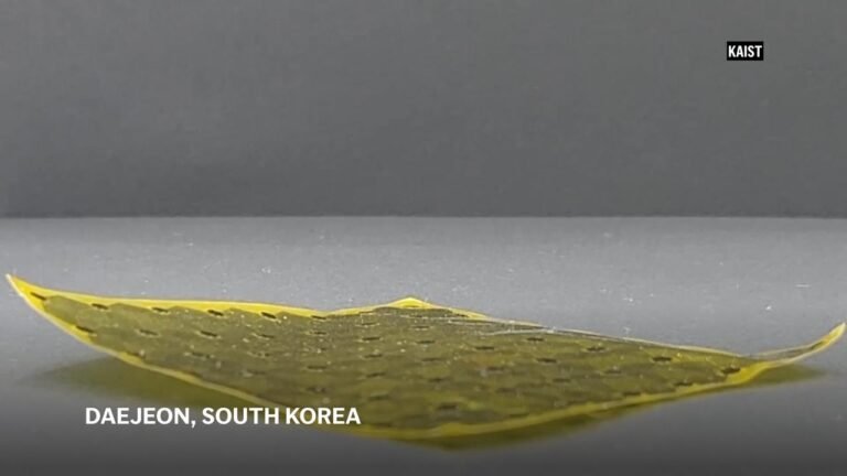 A robotic sheet was built