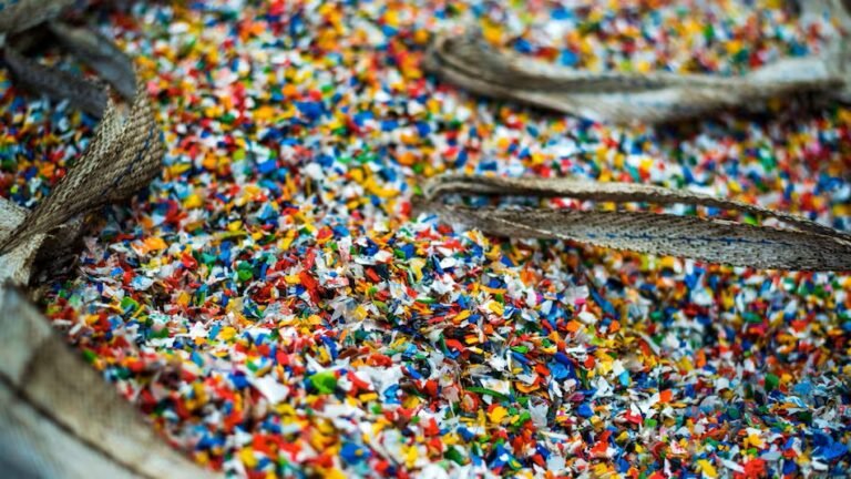 The problem of microplastics