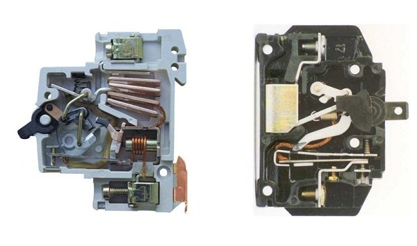 inside NEMA and DIN circuit breakers
