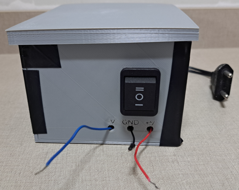 Solving the problem of symmetrical power source